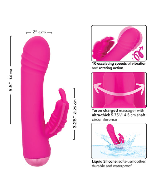 image of product,Thicc Chubby Rotating Butterfly - Pink - SEXYEONE