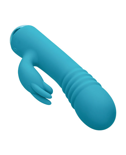 image of product,Thicc Chubby Thrusting Tickler - Aqua - SEXYEONE