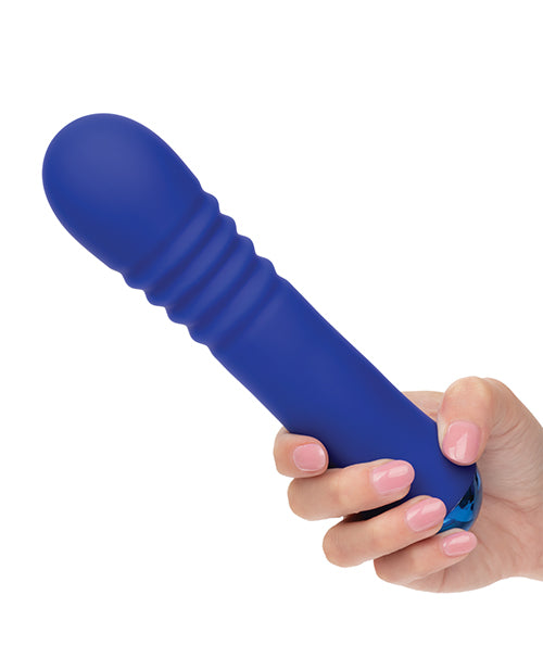 image of product,Thicc Chubby Thrusting Wand - Blue - SEXYEONE