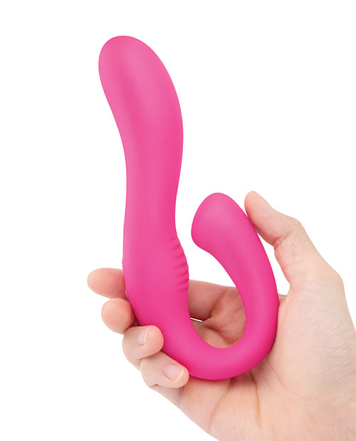 image of product,Together Harmony Vibe Versatile Dual-Stim Vibrator - Pink - SEXYEONE