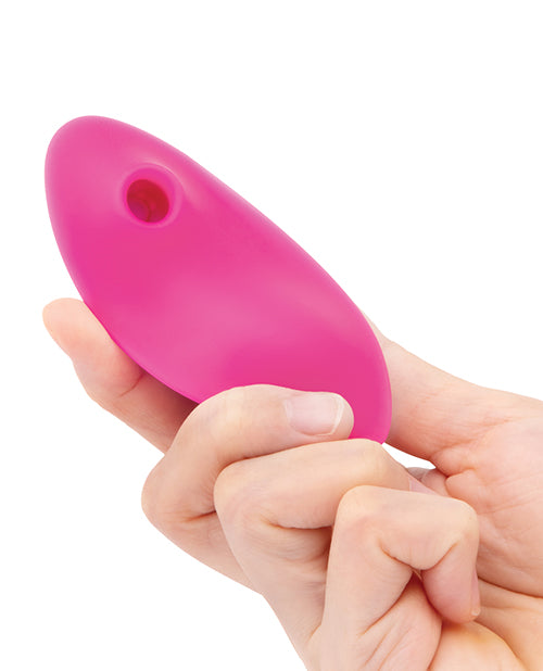 image of product,Together Suck N' Go Remote Controlled Panty Vibrator - Pink - SEXYEONE