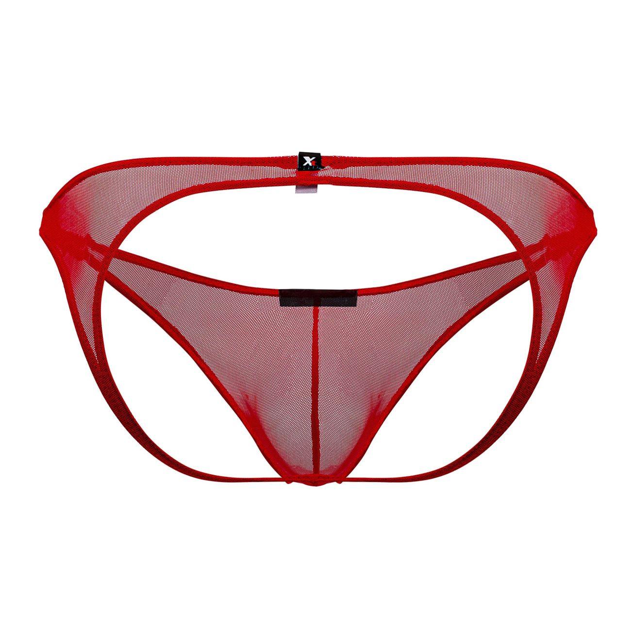 image of product,Tulle mesh Jockstrap - SEXYEONE
