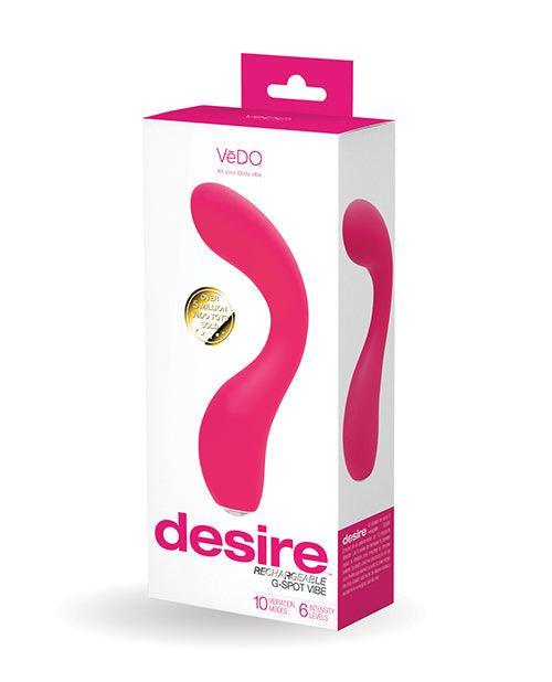 image of product,VeDo Desire Rechargeable G-Spot Vibe - SEXYEONE