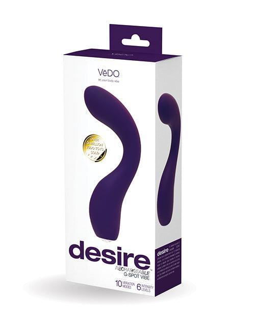 product image, VeDo Desire Rechargeable G-Spot Vibe - SEXYEONE