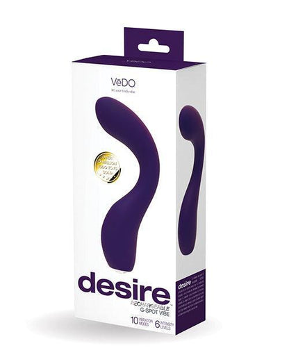 VeDo Desire Rechargeable G-Spot Vibe - SEXYEONE