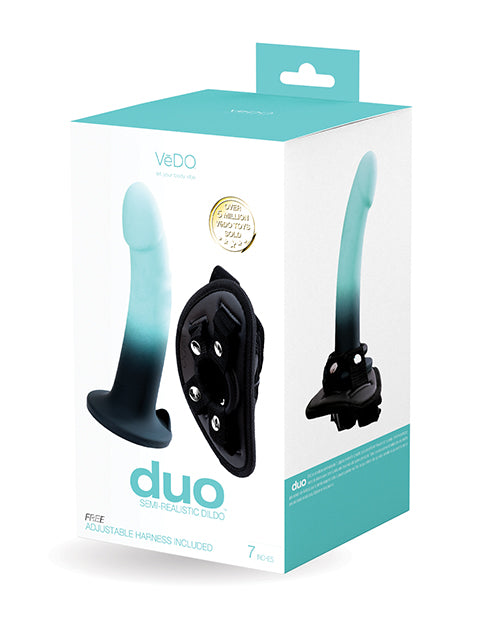 product image, VeDO Duo Silicone Dildo w/Harness - SEXYEONE