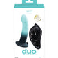 VeDO Duo Silicone Dildo w/Harness - SEXYEONE