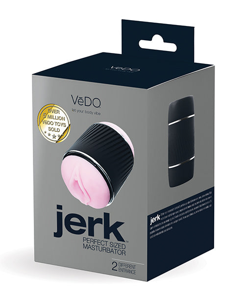 product image, VeDO Jerk Masturbation Sleeve - Black/Pink - SEXYEONE