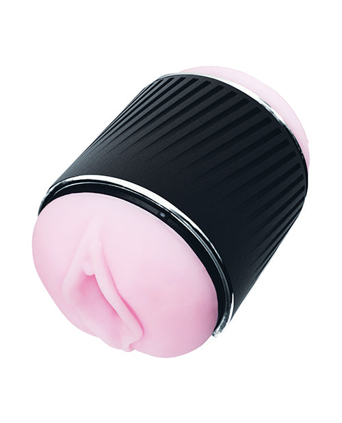 image of product,VeDO Jerk Masturbation Sleeve - Black/Pink - SEXYEONE