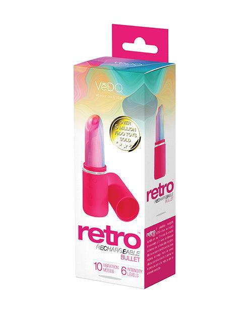 Vedo Retro Rechargeable Bullet Lip Stick Vibe - SEXYEONE