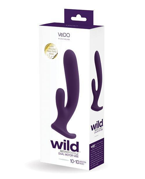 Vedo Wild Rechargeable Dual Vibe - SEXYEONE