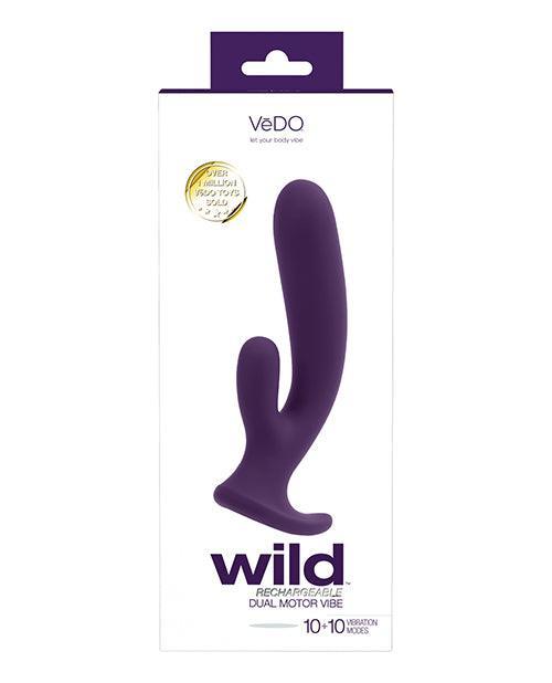 Vedo Wild Rechargeable Dual Vibe - SEXYEONE