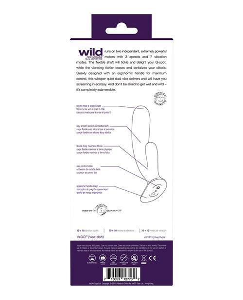 Vedo Wild Rechargeable Dual Vibe - SEXYEONE