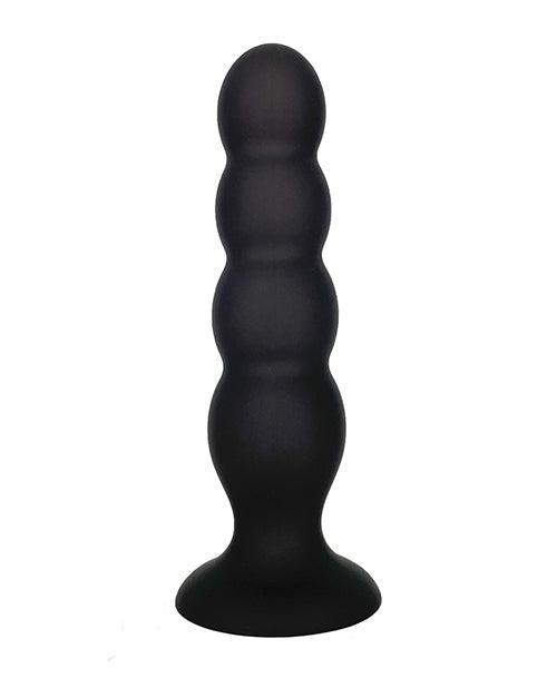 image of product,VERS Liquid Silicone Suction Plug - Black - SEXYEONE