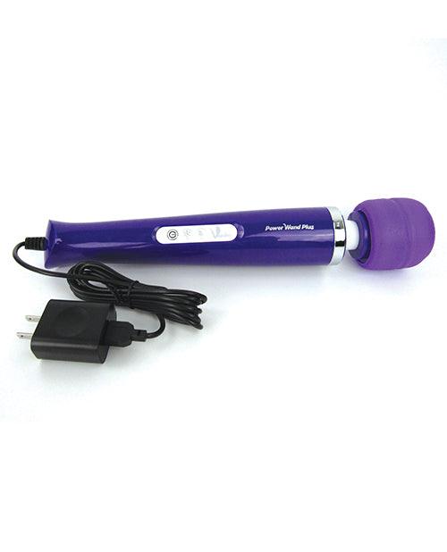image of product,Voodoo Power Wand Plus 28x Plug In - Purple - SEXYEONE