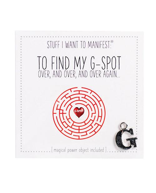 product image, Warm Human Find My G Spot Mini Card & Charm - SEXYEONE