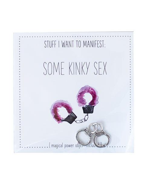 Warm Human Some Kinky Sex Mini Card & Charm - SEXYEONE