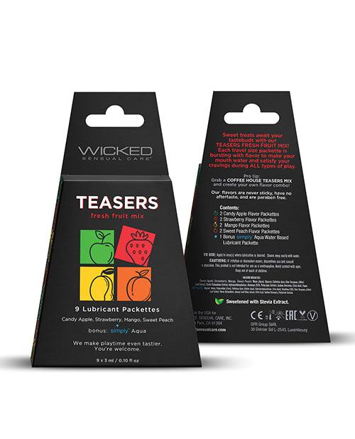 image of product,Wicked Sensual Care Teasers Fresh Fruit Mix - SEXYEONE