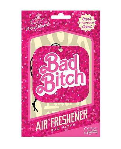 Wood Rocket Bad Bitch Air Freshener - Strawberry - SEXYEONE