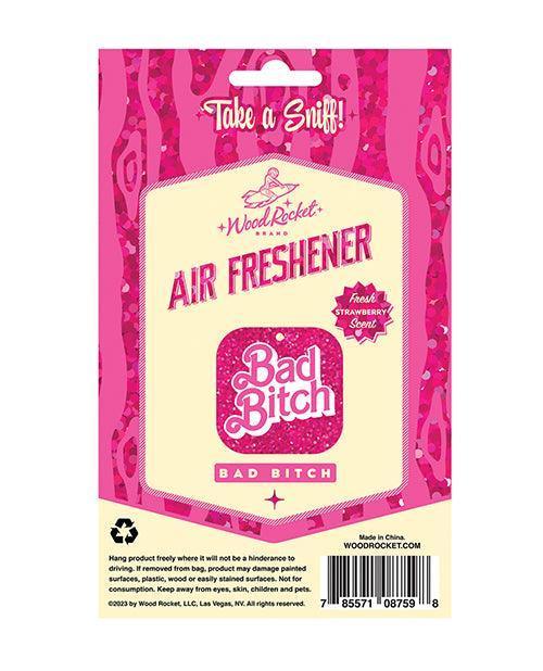 Wood Rocket Bad Bitch Air Freshener - Strawberry - SEXYEONE