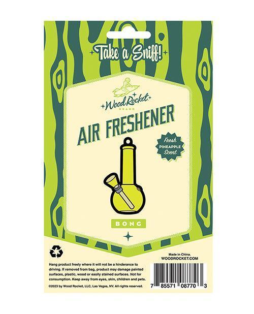 Wood Rocket Bong Air Freshener - Pineapple - SEXYEONE
