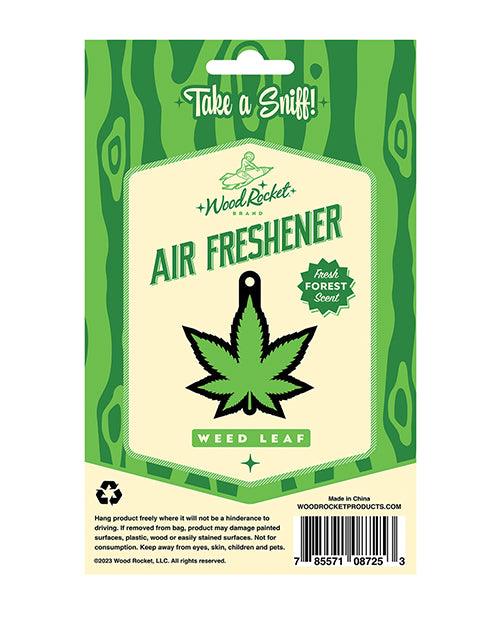 image of product,Wood Rocket Green Leaf Air Freshener - Forest - SEXYEONE
