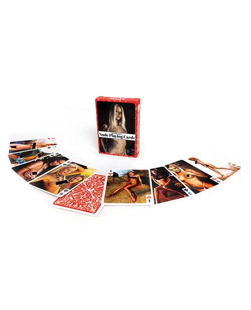 image of product,Wood Rocket Nude Playing Cards - SEXYEONE