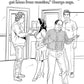 Wood Rocket Sexfeld Parody Coloring Book - SEXYEONE