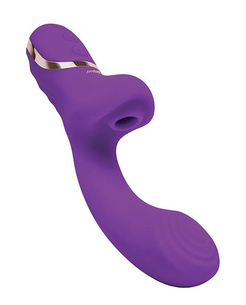 image of product,Xgen Bodywand G-play Dual Stimulation Squirt Trainer - Purple - SEXYEONE