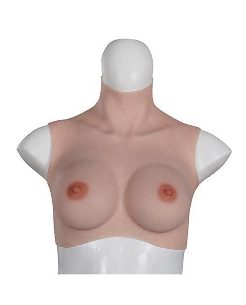 image of product,Xx-dreamstoys Ultra Realistic Cup Breast Form - Ivory - SEXYEONE