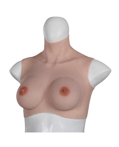 image of product,Xx-dreamstoys Ultra Realistic Cup Breast Form - Ivory - SEXYEONE