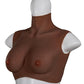 XX-DREAMTOYS Ultra Realistic B Cup Breast Form Small - Black - SEXYEONE