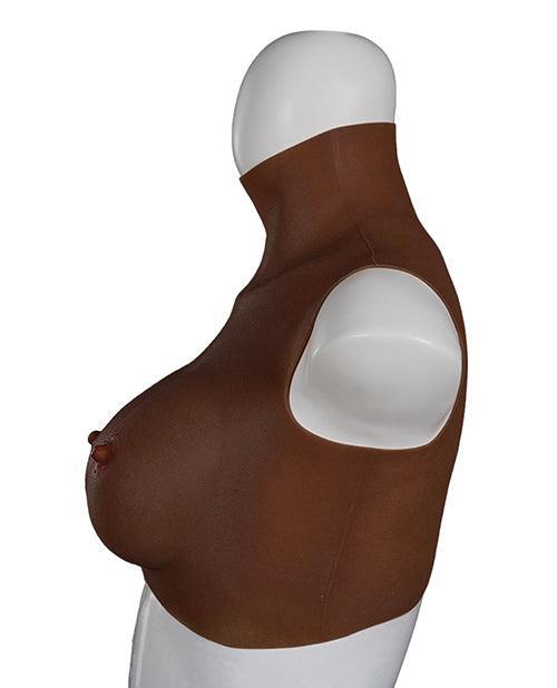 XX-DREAMTOYS Ultra Realistic D Cup Breast Form Medium - Black - SEXYEONE