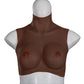 XX-DREAMTOYS Ultra Realistic D Cup Breast Form Medium - Black - SEXYEONE