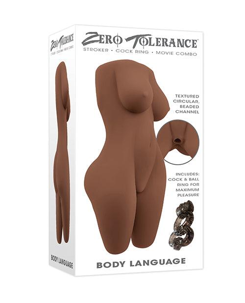 image of product,Zero Tolerance Body Language - SEXYEONE
