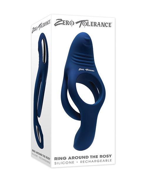 product image, Zero Tolerance Ring Around the Rosy Cock & Ball Vibrator - Blue - SEXYEONE