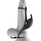 Zero Tolerance Saddle Up Cock & Ball Vibrator - Black - SEXYEONE