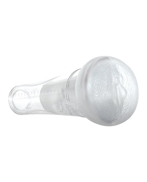 Zero Tolerance Sucking Good Rechargeable Vibrating Pump - White/Clear - SEXYEONE