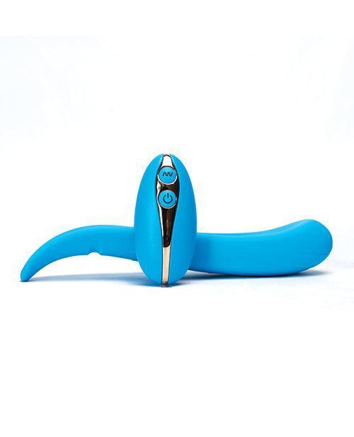 product image, 2chooselove The Luvslide Couples Vibrator W-remote - Blue - SEXYEONE