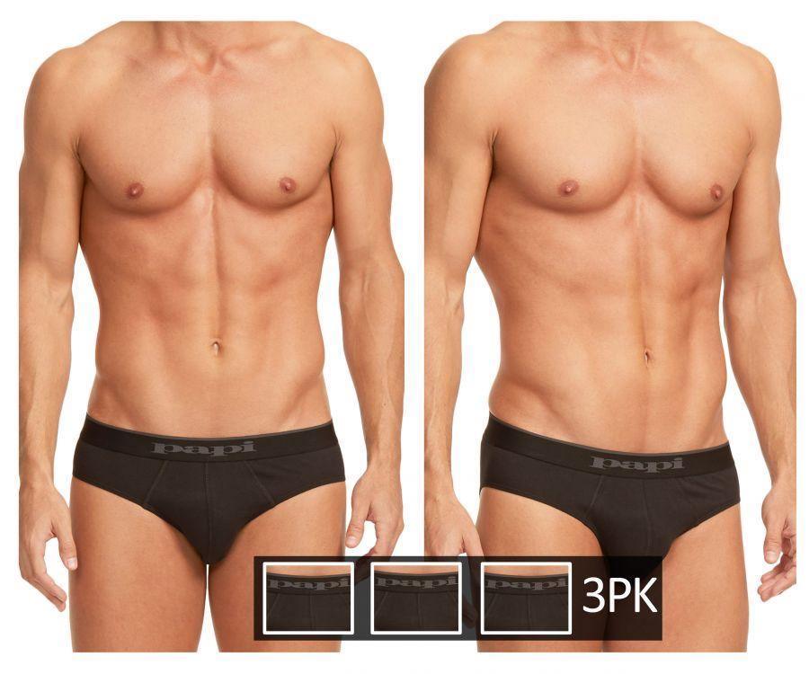 product image, 3PK Cotton Stretch Brief - SEXYEONE 