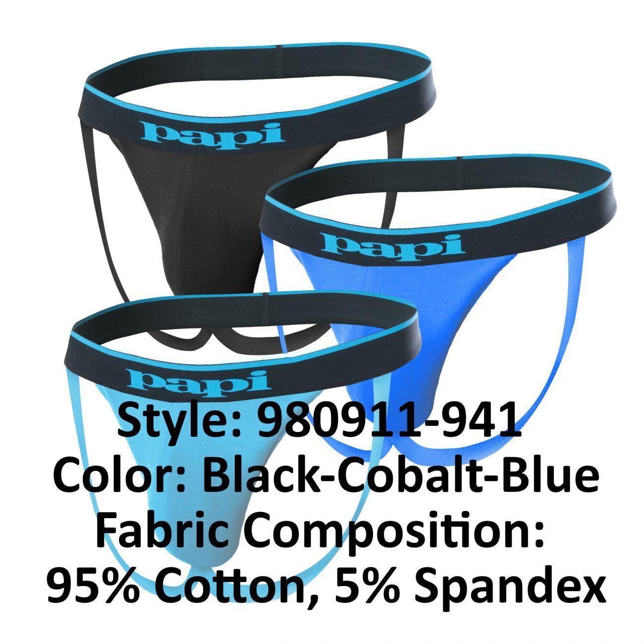 image of product,3PK Cotton Stretch Jockstrap - SEXYEONE 