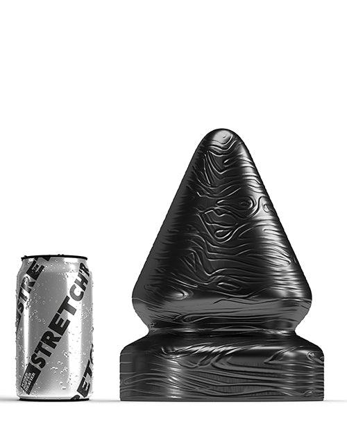 image of product,665 Stretch'r Sirup Butt Plug - Black Metallic - SEXYEONE