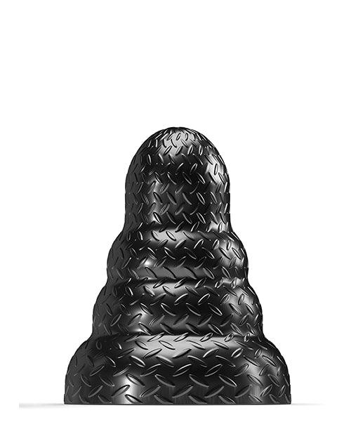 product image, 665 Stretch'r Tripole Butt Plug - Black Metallic - SEXYEONE