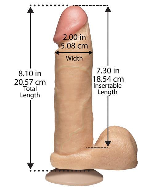product image,"8"" Realistic Cock W/balls" - SEXYEONE