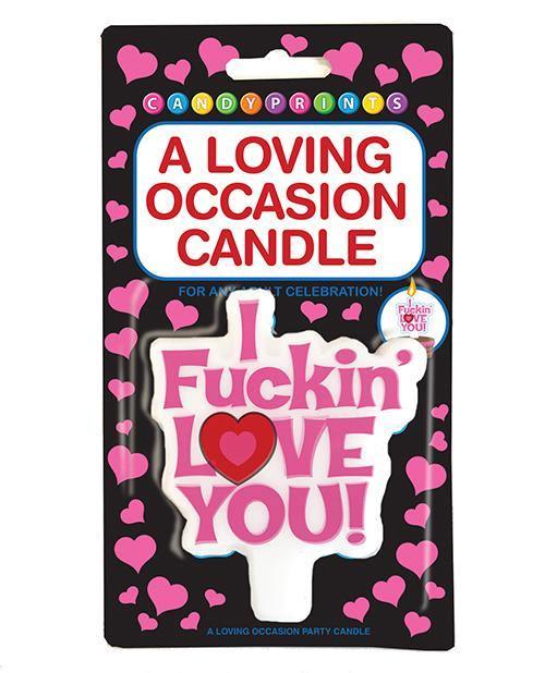 product image, A Loving Occasion Candle - I Fuckin Love You - SEXYEONE 