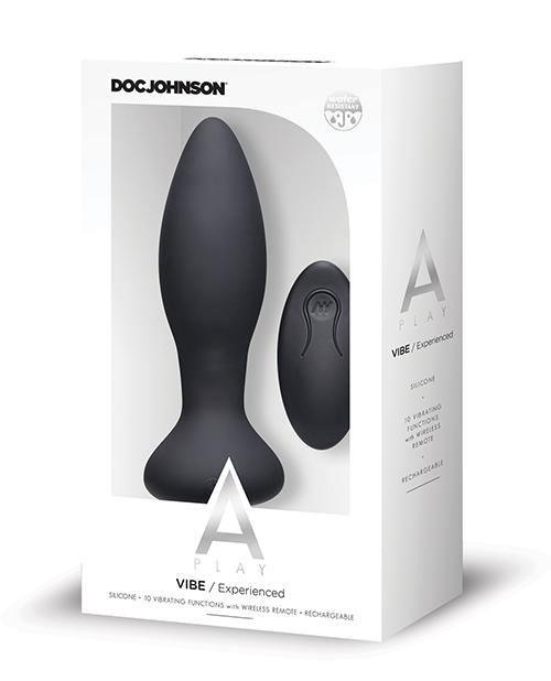product image, A Play Rechargeable Silicone Experienced Anal Plug W/remote - SEXYEONE 