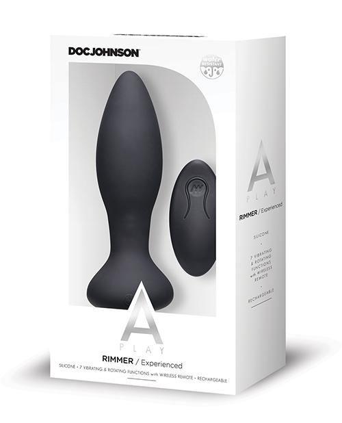 product image, A Play Rimmer Experienced Rechargeable Silicone Anal Plug W/remote - SEXYEONE 