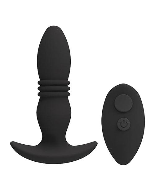 A Play Rise Rechargeable Silicone Anal Plug W/remote - SEXYEONE