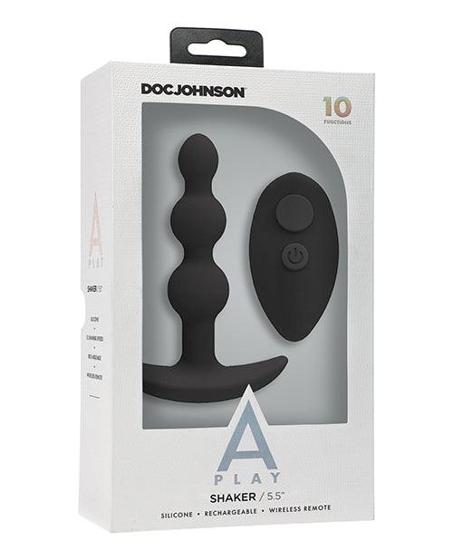 product image, A Play Shaker Rechargeable Silicone Anal Plug W/remote - SEXYEONE