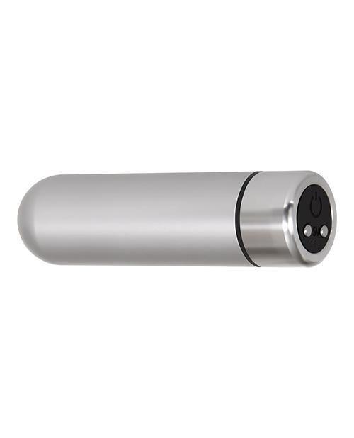 image of product,Adam & Eve Eve's Rechargeable Silver Metal Bullet - SEXYEONE 